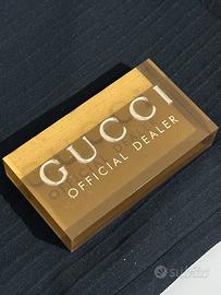Gucci official dealer plexiglas