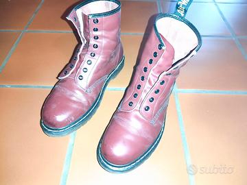 Anfibi Dr. Martens bordeaux 8 buchi taglia 43