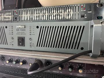 Finale di potenza amplificatore outline EX1500