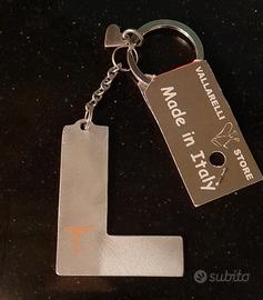 portachiavi lettera alfabeto