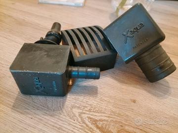 In out - acqua scarico acquario marino