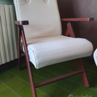 Sdraio legno e pelle