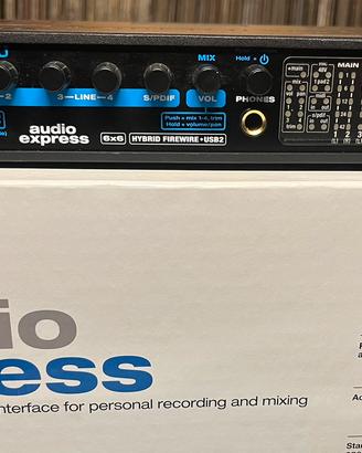 Scheda audio Motu FireWire e USB2