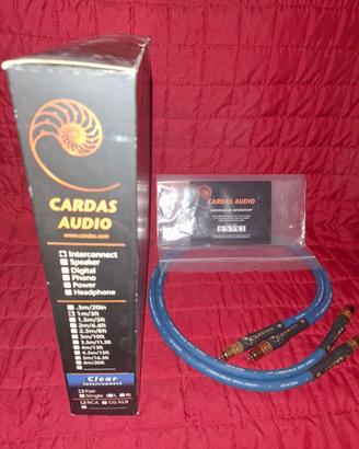 Cardas Clear rev 1 RCA coppia da 1 m