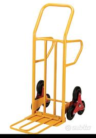 Carrello per scale in acciaio portata 250 kg