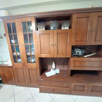 Parete attrezzata arte povera 