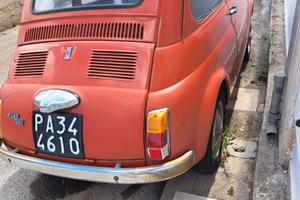 FIAT 500 F , immatricolata nl 1972