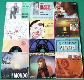 Lotto n. 12 Vinili 7" - Artisti vari