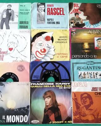 Lotto n. 12 Vinili 7" - Artisti vari