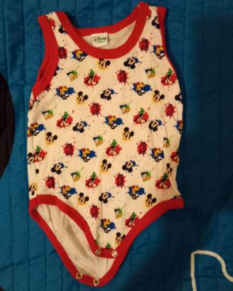 lotto 8 PZ body neonato tg 9 mesi 