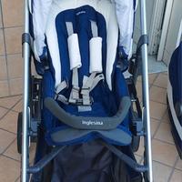 Trio trilogy Inglesina+culla+cassettiera+Rollerbla