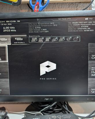 MSI B560m Pro WiFi - Motherboard 