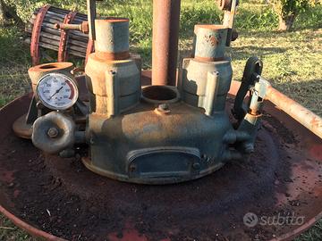 Torchio per vino a pistoni idraulici