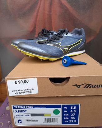 scarpe chiodate Mizuno da atletica num.37