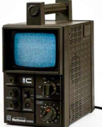 1' TV portatile satellitare anni 80