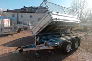 Carrello Rimorchio Auto Ribaltabile Trilaterale