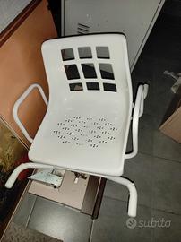 SEDIA GIREVOLE PER VASCA 