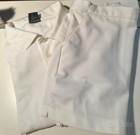 Completo tennis uomo XL bianco