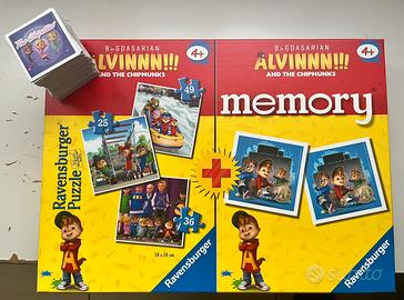 Puzzle e Memory Alvinn e Super Mario Bros