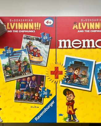 Puzzle e Memory Alvinn e Super Mario Bros