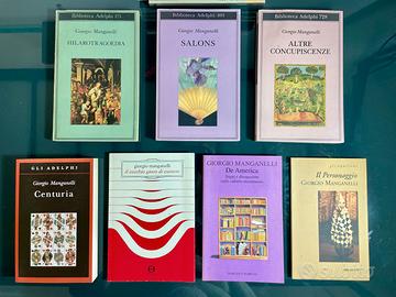 Lotto 7 Libri Giorgio Manganelli