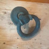 Coppia di batacchi / pomelli antichi