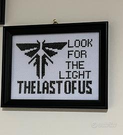 Quadretto punto croce the last of us