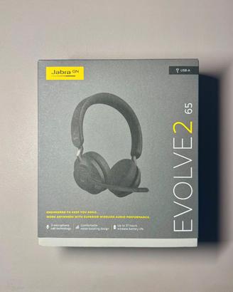 Jabra Evolve2 65 – Cuffie wireless professionali