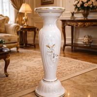 Piedistallo porcellana decorativa stile classico