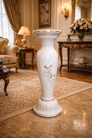 Piedistallo porcellana decorativa stile classico