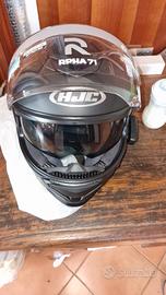 casco hjc + cardo