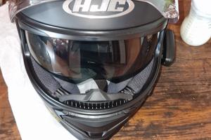 casco hjc + cardo