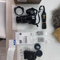 Nikon d3400 obiettivo AF-P 18-55 garanzia