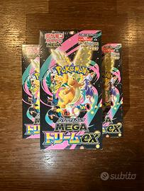 Pokemon 3 Box Di Buste Di Mega Dream Ex (Jp)