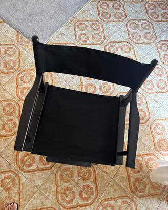 Sedia regista per truccatrici