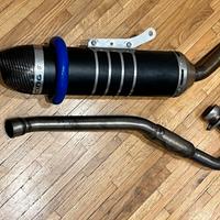 Scarico Scalvini fantic 125 4T