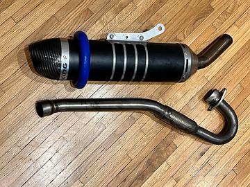 Scarico Scalvini fantic 125 4T