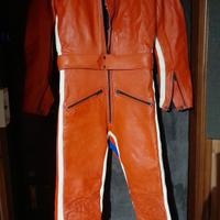 Tuta in pelle vintage 