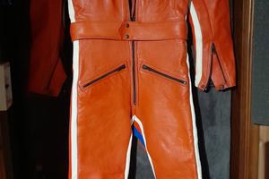 Tuta in pelle vintage 