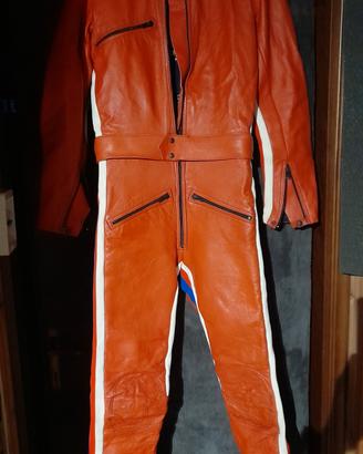Tuta in pelle vintage 