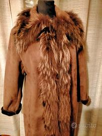 Cappotto scamosciato