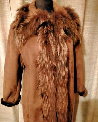 Cappotto scamosciato