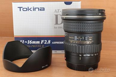 Tokina ATX PRO SD 11-16 F. 2.8 DX II per Canon