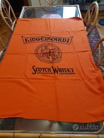 plaid pubblicità Whisky King Edward I vintage