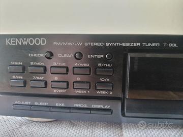 KENWOOD PERLA NERA RADIO T-93L