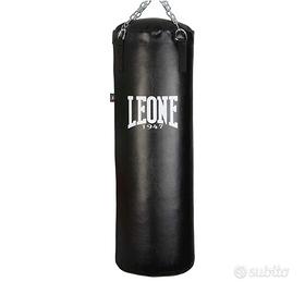 Sacco da Boxe Leone 1947 (30 kg)Nero + Catena