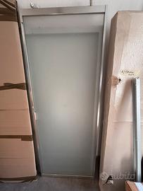 Porta Scorrevole vetro satinato