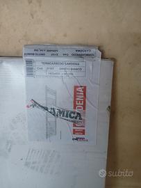 termoarredo  dritto bianco 