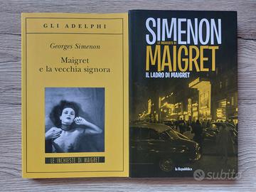 GEORGES SIMENON - LOTTO 2 LIBRI