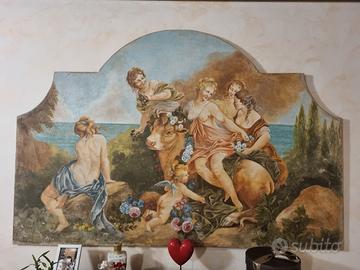 Quadro affresco su tela